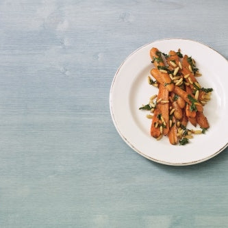 Warmer Möhrensalat