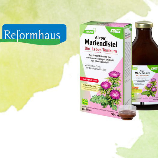 Produkt der Woche: Alepa® Mariendistel Bio-Leber-Tonikum von Salus