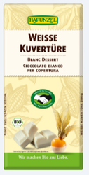 Rapunzel - Weisse Kuvertüre HIH, 200g