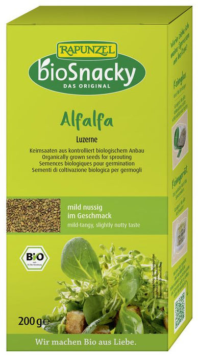 Rapunzel - Alfalfa Luzerne bioSnacky, 200g