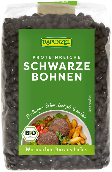 Rapunzel - Bohnen schwarz, 500g