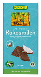 Rapunzel - Kokosmilch Schokolade HIH, 80g