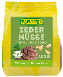 Rapunzel - Zedernüsse, 100g