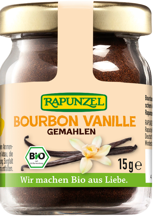 Rapunzel - Vanillepulver Bourbon HIH, 15g