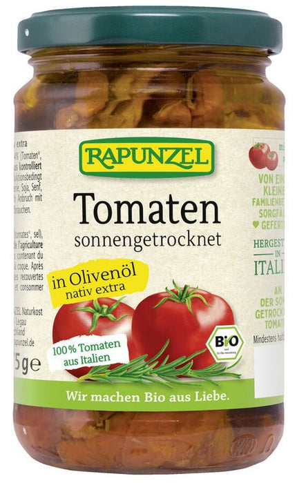 Rapunzel - Tomaten getrocknet in Olivenöl, mild-würzig, 275g