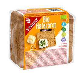 3-Pauly - Haferbrot bio, herzhaft, 250g