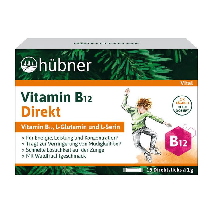 Hübner - Vitamin B12 Direktsticks 15g