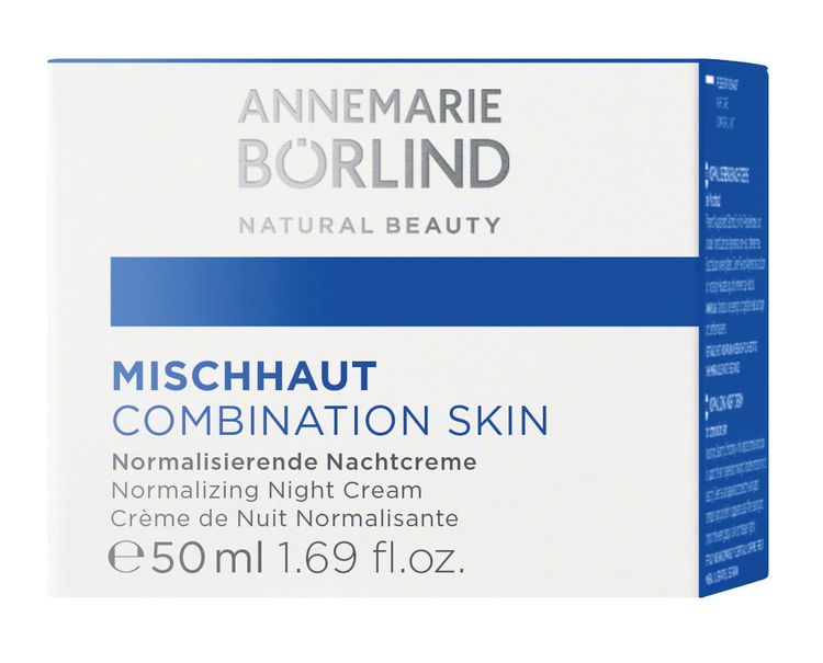ANNEMARIE BÖRLIND - MISCHHAUT Normalisierende Nachtcreme 50ml