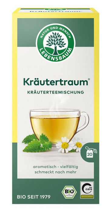 Lebensbaum - Kräutertraum® Kräutertee bio, 20x1,5g