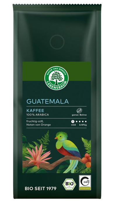 Lebensbaum - Guatemala Kaffee ganze Bohne bio, 250g