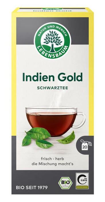 Lebensbaum - Indien Gold Schwarztee bio, 20x2g