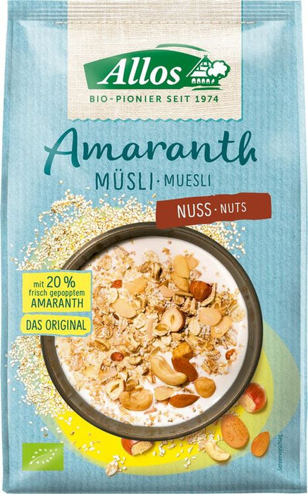 Allos - Amaranth Nuss Müsli bio 375g