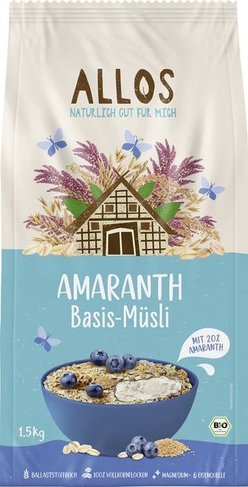 Allos - Amaranth Basis Müsli Classic, bio 1,5Kg