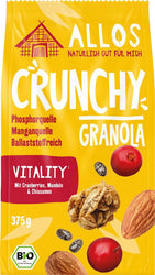 Allos - Crunchy Granola Vitality bio, 375g