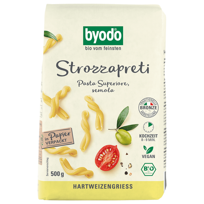 Byodo - Strozzapreti hell bio, 500g
