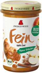 Zwergenwiese - Fein Apfel-Zimt Fruchtaufstrich bio, 280g