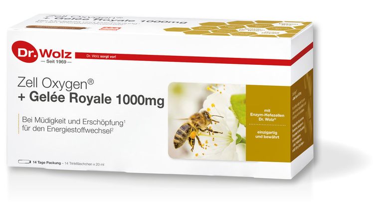 Dr. Wolz - Zell Oxygen + Gelee Royale 1000mg, 14x20ml