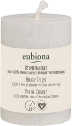 Eubiona - Stumpenkerze 56x80 weiß, 1St