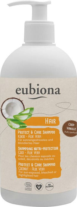 Eubiona - Protect & Care Shampoo Kokos-Aloe Vera, 500ml