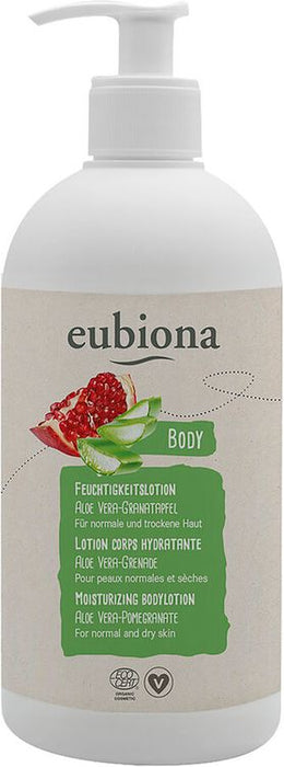 Eubiona - Feuchtigkeitslotion Aloe Vera Granatapfel, 500ml