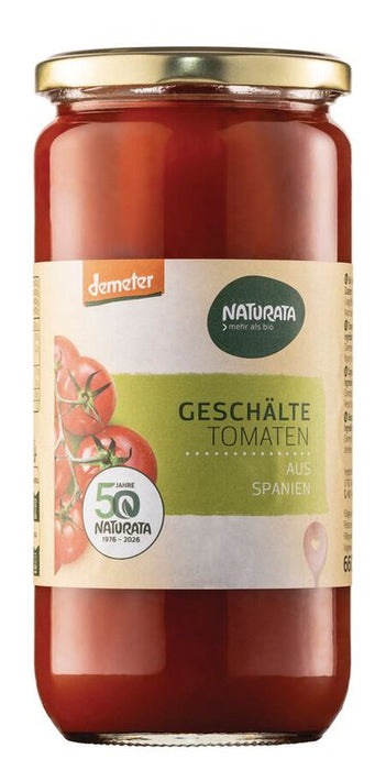 NATURATA - Geschälte Tomaten in Tomatensaft, 660g