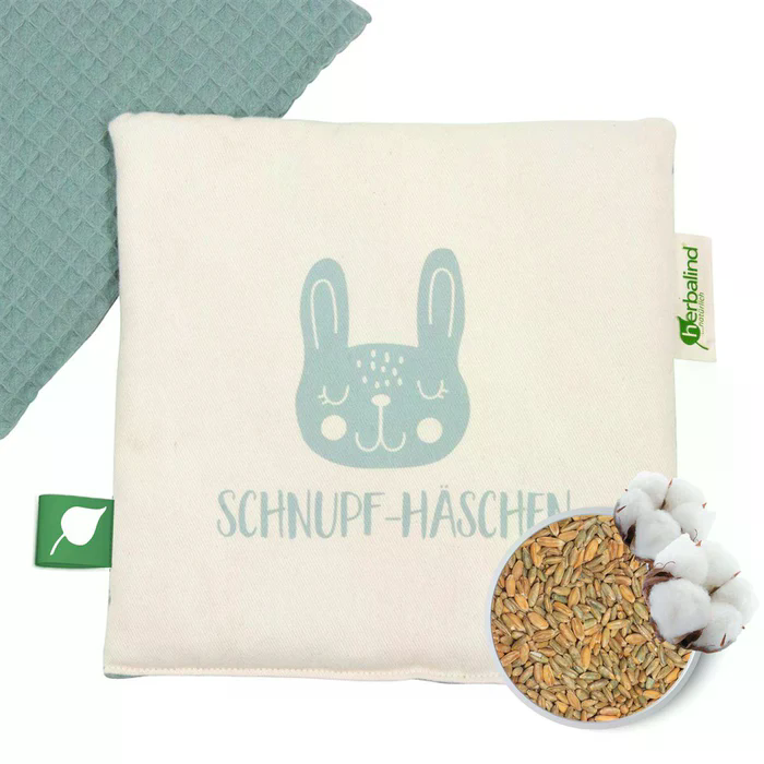Herbalind - Kinderkissen mit Minze 19x19cm