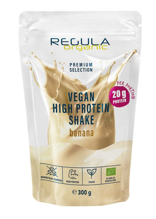 Regula Organic  - Protein Shake vegan banana, Bio, 300g