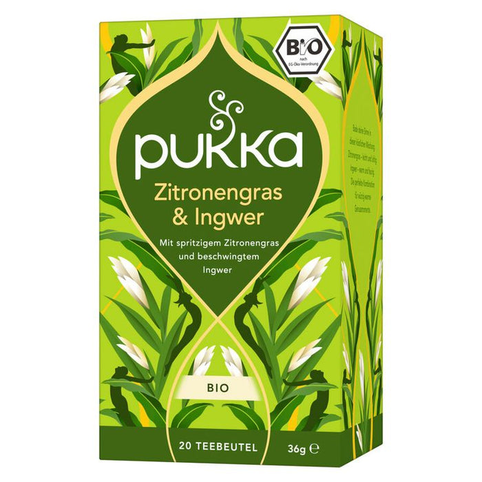 Pukka - Zitronengras & Ingwer bio, 20x1,8g