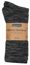 Reformhaus - Bambus Wintersocke, Gr. 39/42 grün
