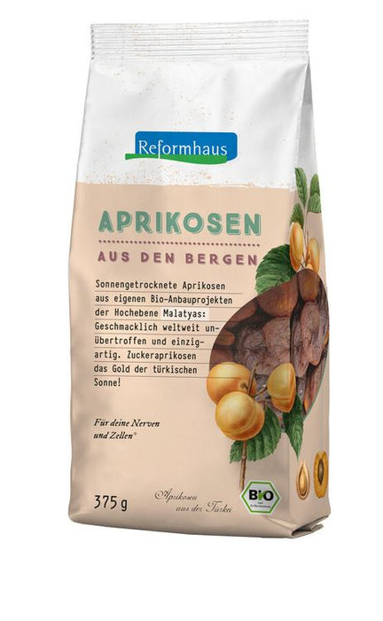 Reformhaus - Aprikosen ganz süß groß bio 375g